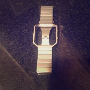 Fitbit blaze stainless steel band.